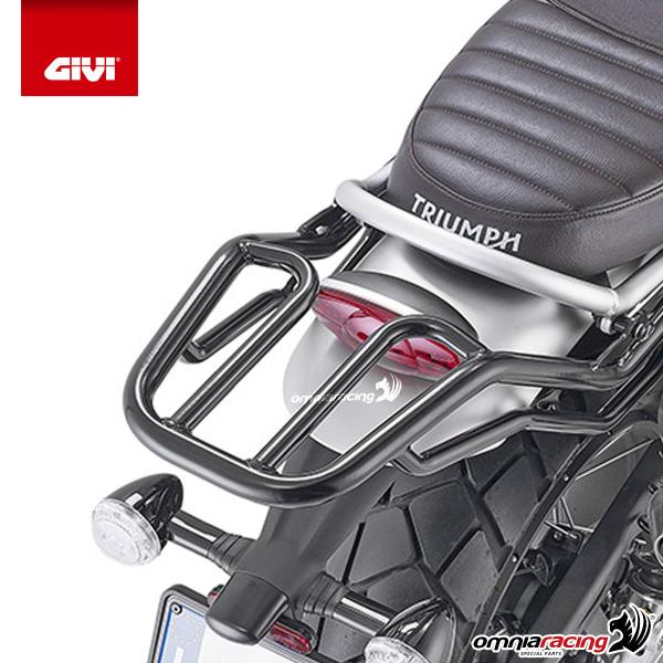 Attacco posteriore bauletto Givi Monokey Triumph Scrambler 1200 2019-2023