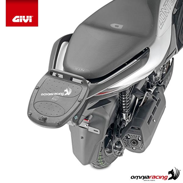 Top-Case GIVI B45 + 45LT Noir Avec Plaque Case Universel Moto Scooter
