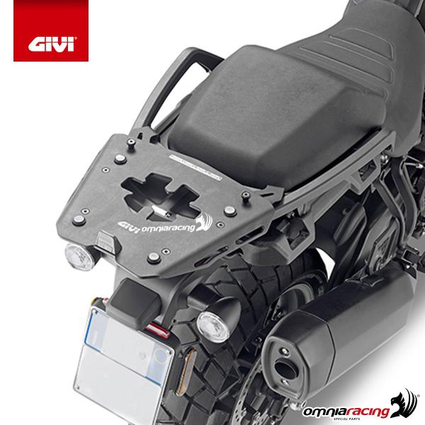 Rear rack Givi top cases Monokey Harley Davidson Pan America 1250 2021-2022