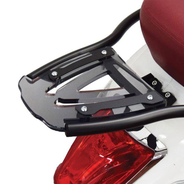 Attacco posteriore portapacchi Isotta nero/fume chiaro Piaggio Vespa 125 Sprint 2014-2024