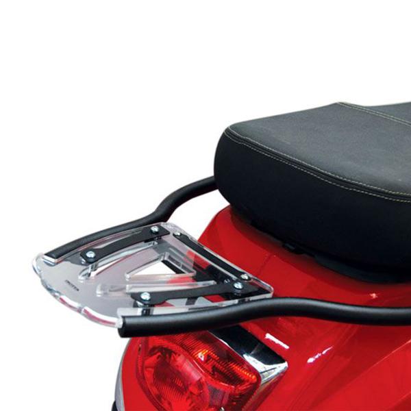 Attacco posteriore portapacchi Isotta trasparente Piaggio Vespa 125LX 2005-2014