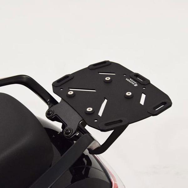 Attacco posteriore bauletto Isotta Acciaio nero Sunra Robo-S