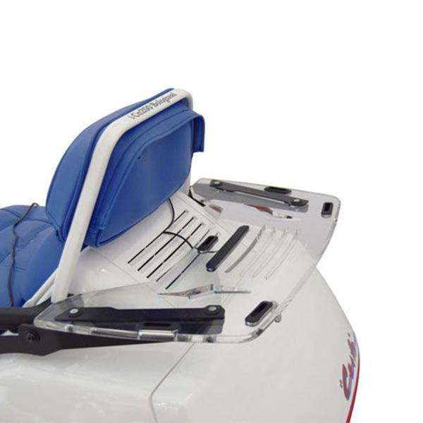 Attacco posteriore portapacchi Isotta fume chiaro Honda CN250 1991-2001