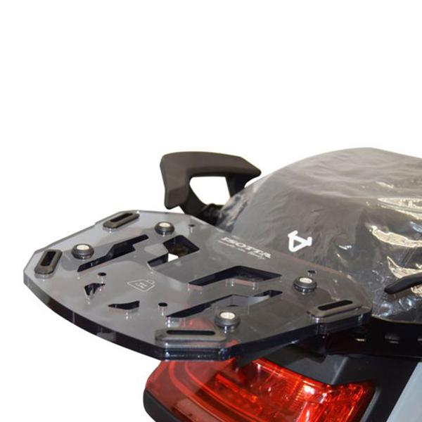Attacco posteriore portapacchi Isotta Plexy Fume chiaro NIU MQI GT 2021-2024