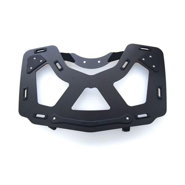 Piastra sopra bauletto Isotta Alluminio nero BMW R1250RT 2019-2024