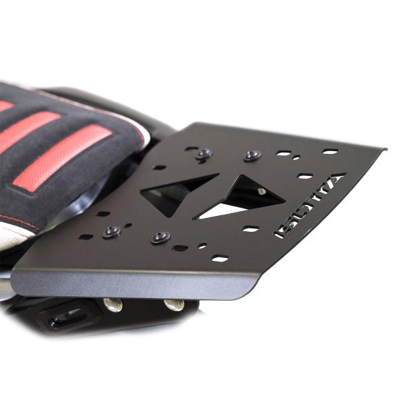 Attacco posteriore portapacchi Isotta ferro nero Honda CB500X 2019-2023