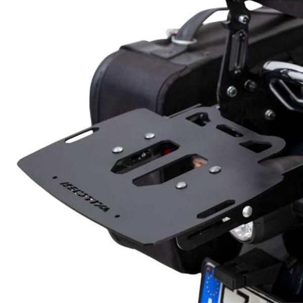 Attacco posteriore portapacchi Isotta ferro nero Moto Guzzi V7 Special 850 2021-2024