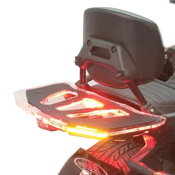 Attacco posteriore portapacchi Isotta Plexy Can Am Spyder F3 2014-2022