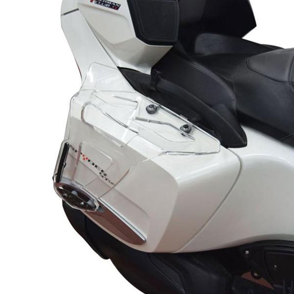 Isotta upper plexiglass plates for side cases Can Am Spyder RS 2014-2019
