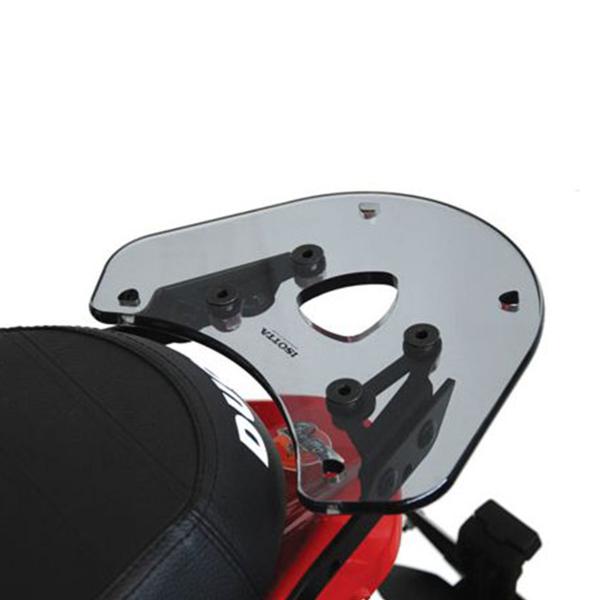 Attacco posteriore Borsa/Zaino Isotta Plexy Fume chiaro Ducati Scrambler 800 2015-2016