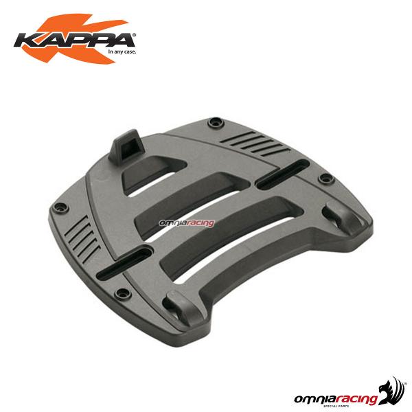 Specific rear rack Kappa plate in nylon complete with mounting kit for Monokey cases