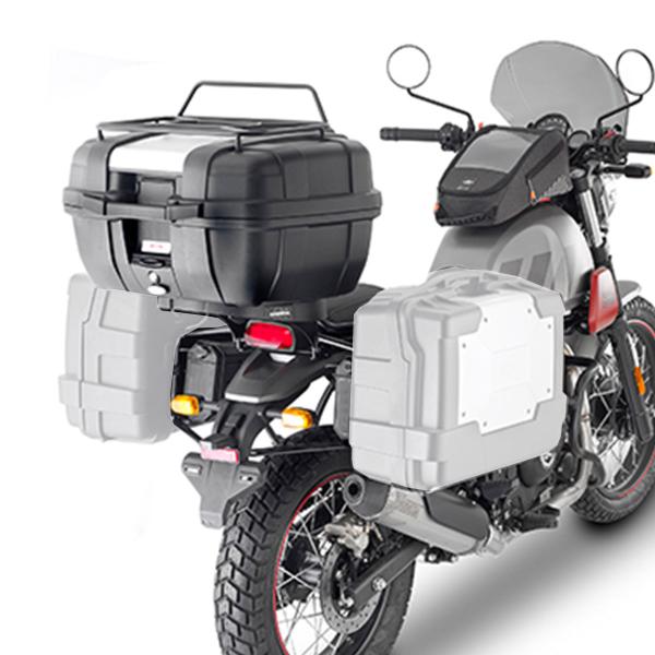 Portavaligie laterale staffe Kappa Monokey o Retro Fit Royal Enfield Scram 411 2022