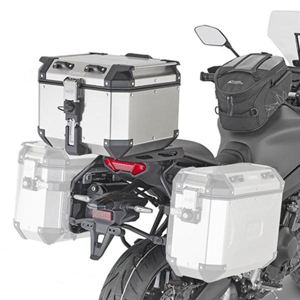 Portavaligie laterale staffe Kappa Monokey Cam-Side Yamaha Tracer 9 / GT 2021-2022
