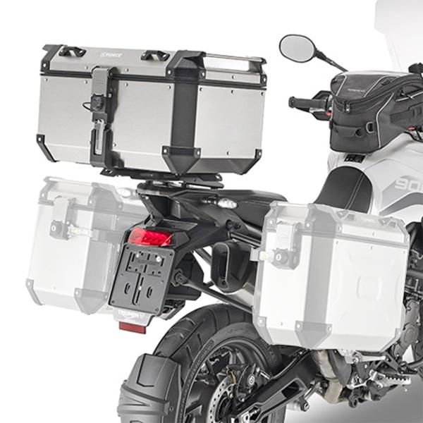 Portavaligie laterale staffe Kappa Monokey Cam-Side Triumph Tiger 900 2020-2022