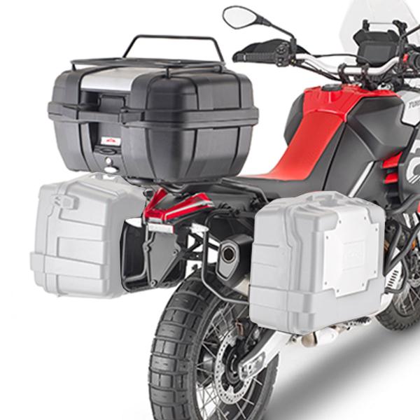 Portavaligie laterale staffe Kappa Monokey Aprilia Tuareg 660 2021-2022