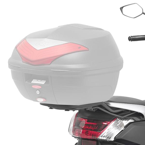 Attacco posteriore bauletto Kappa Monolock Yamaha Nmax 125 2015-2020