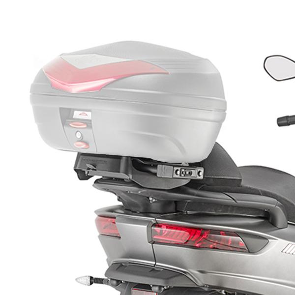 Attacco posteriore bauletto Kappa Monokey Monolock Piaggio MP3 400 Sport / Business 2018-2021