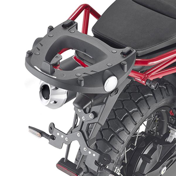 Attacco posteriore bauletto Kappa Monokey Monolock Moto Guzzi V85TT 2019-2022