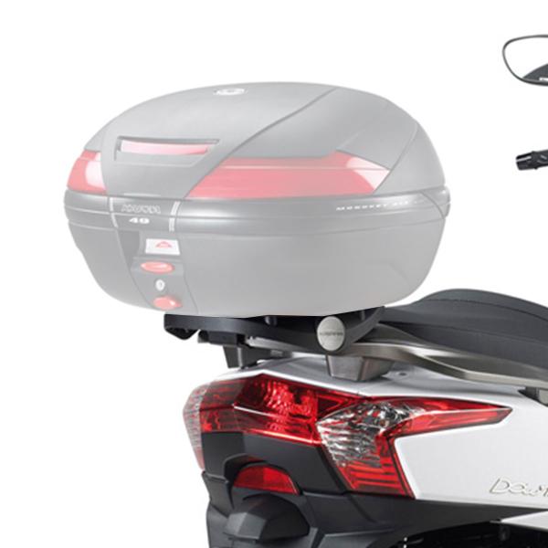 Rear rack Kappa top cases Monokey Kymco Downtown 200i 2009-2017