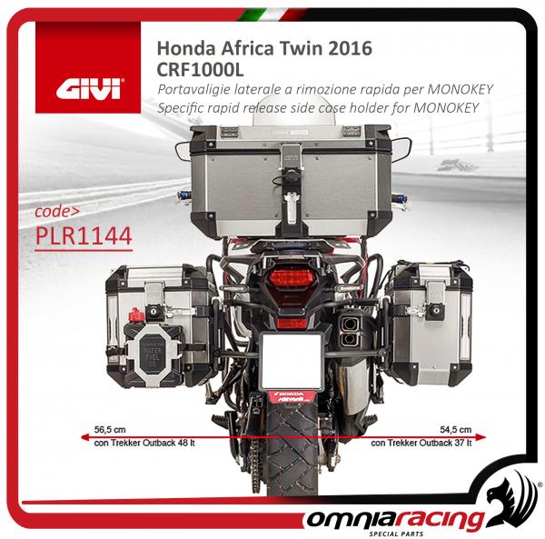 Givi Rapid release side case holder for MONOKEY cases for Honda CRF1000L  Africa Twin 2016 16>