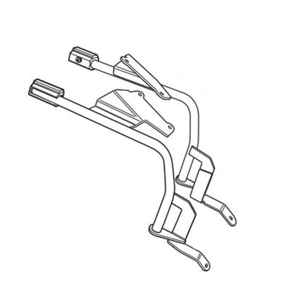 Pannier holder side cases SHAD 3P System Honda CBR650R 2024-2025