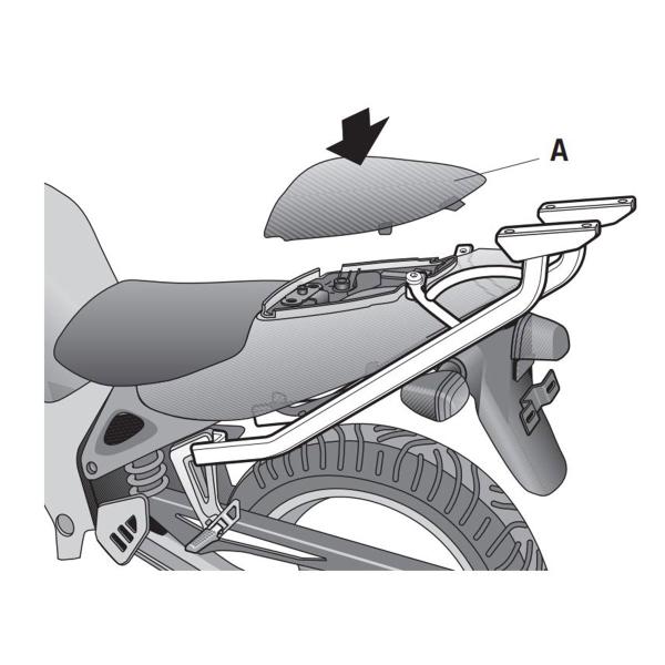 Attacco posteriore bauletto SHAD Suzuki SV650/SV650X 1999-2002