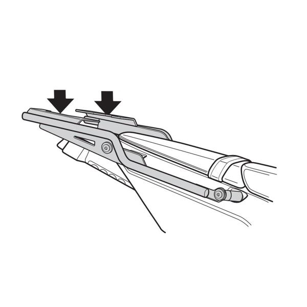 Attacco posteriore bauletto SHAD Yamaha Tenere 700 2019-2025