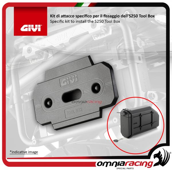Givi Kit attacco per il fissaggio del Tool Box su PL3112 e PL3112CAM per Suzuki DL650 V-Strom 17>
