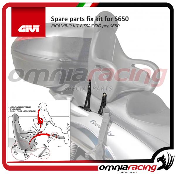 GIVI - Fixing kit spare parts for (Givi S650 Baby Ride) Child Seat
