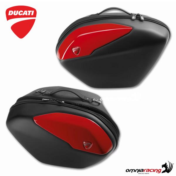 Ducati Performance borse laterali rosse Supersport 950 2020-2023