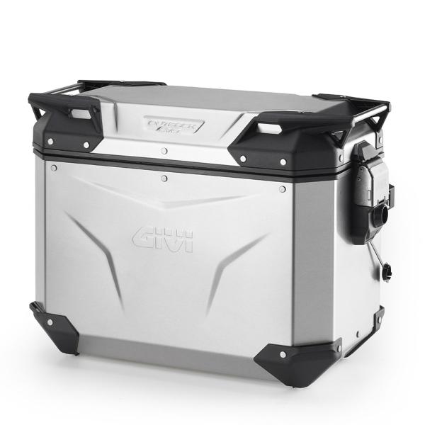 Givi Trekker outback EVO 44L Smart aluminum Monokey Cam-side left side case