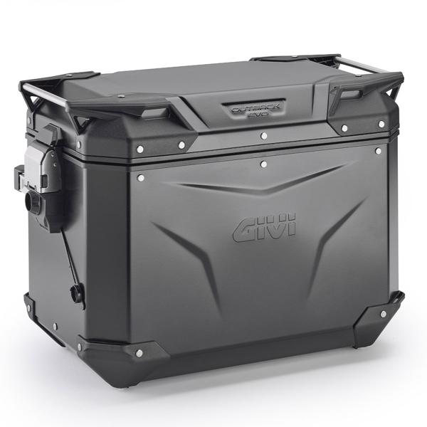 Givi Trekker outback EVO 48L Smart black aluminum Monokey Cam-side left side case