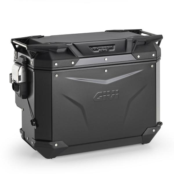 Givi Trekker outback EVO 40L Smart black aluminum Monokey Cam-side right side case