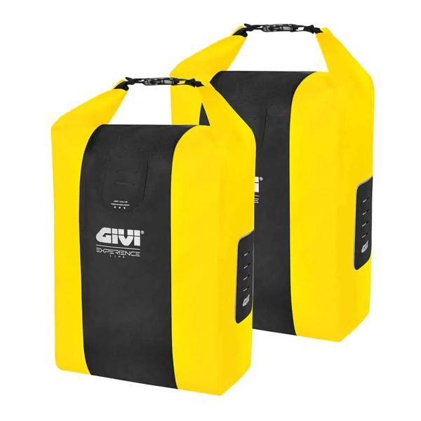 Givi Junter Yellow 20L Waterproof Side Bagss for Bikes