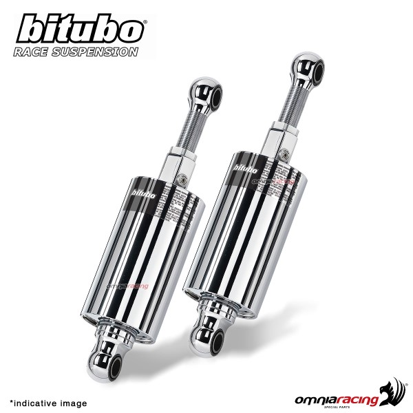 Bitubo pair of rear shock absorber HMG1 Harley Davidson Softail 2000-2017