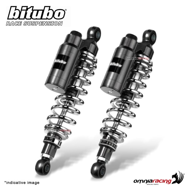 Coppia ammortizzatori Bitubo WMT0 cromati Suzuki GSX750 1997-2001