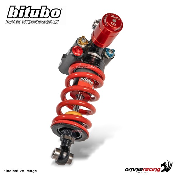 Adjustable Bitubo XXZV 372mm rear shock absorber Triumph Speed Triple 1050 2005-2010
