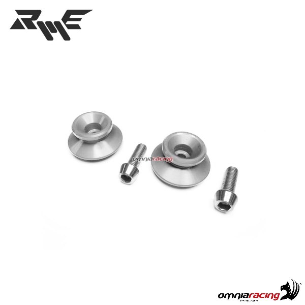 Robby Moto aluminum pawl stand silver 10mm