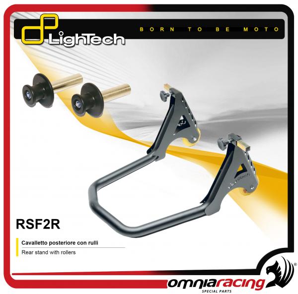 Lightech Iron Rear Stand with 2 wheels and Rollers