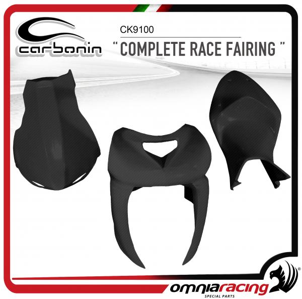Carbonin Complete Race Fairing in Carbon Fiber for Kawasaki ZX-10R Ninja 2006>2007