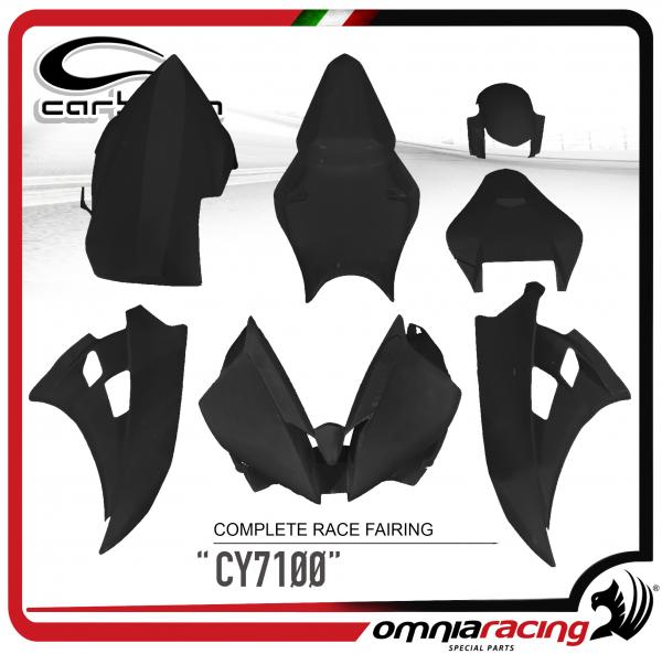 Carbonin CY7100  Carena Completa Pista in Fibra di Carbonio per Yamaha YZF 600 R6 2006>2007