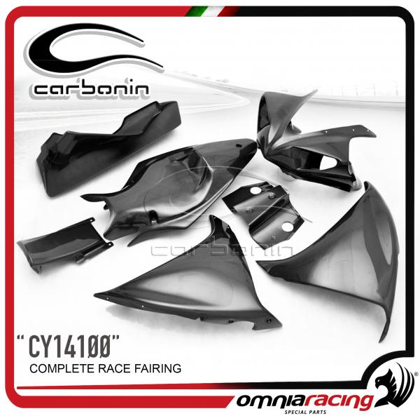 Carbonin CY14100  Carena Completa Pista in Fibra di Carbonio per Yamaha YZF 1000 R1 2009>2014