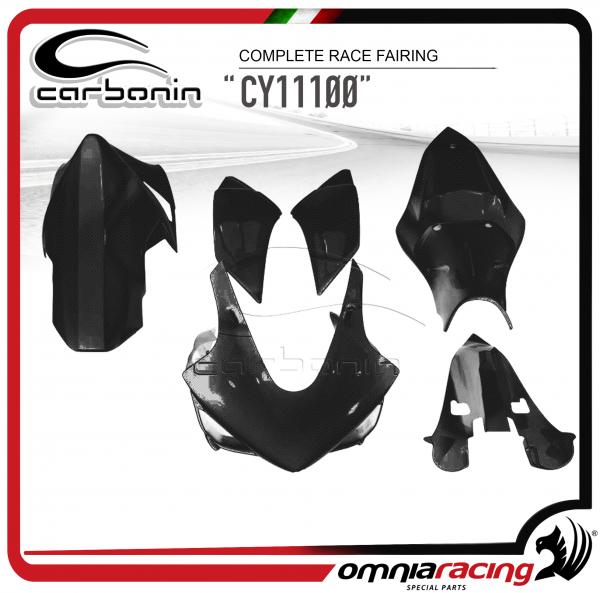 Carbonin Complete Race Fairing in Carbon Fiber for Yamaha YZF 1000 R1 2007>2008