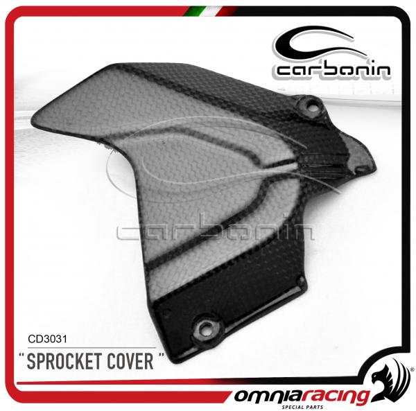 Carbonin CD3031  Coperchio Pignone in Fibra di Carbonio per Ducati 848 / 1098 / 1198 2007>2011