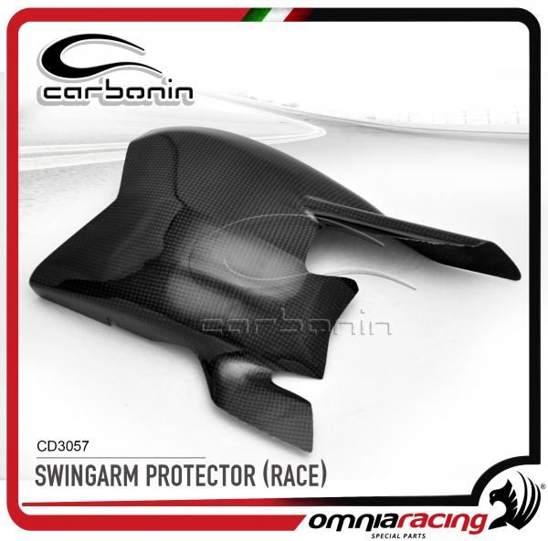 Carbonin CD3057  Protezione Forcellone Pista in Fibra di Carbonio per Ducati 848 / 1098 / 1198 2007>