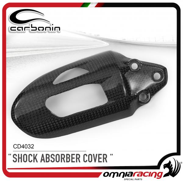 Carbonin CD4032  Protezione Ammortizzatore in Fibra di Carbonio per Ducati 1199 Panigale 2012>