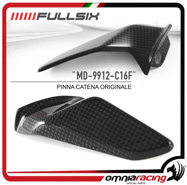 FULLSIX Pinna Catena Originale in Fibra di Carbonio lucido per Ducati 1199 / 1299 Panigale 2012>