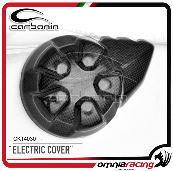 Carbonin CK14030 Coperchio Carter Alternatore in Fibra di Carbonio per Kawasaki Z1000 2007>2009