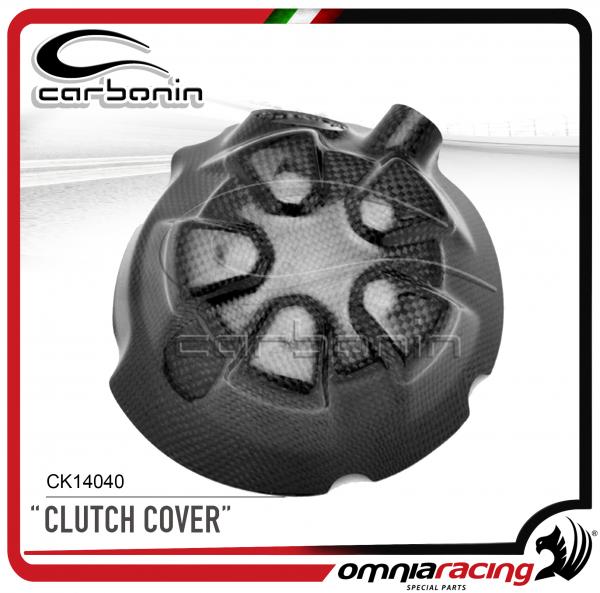 Carbonin CK14040  Coperchio Carter Frizione in Fibra di Carbonio per Kawasaki Z1000 2007>2009