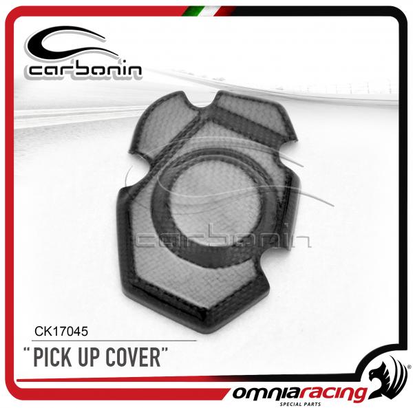 Carbonin CK17045 Coperchio Carter Avviamento in Fibra di Carbonio per Kawasaki Z1000 2010>2013